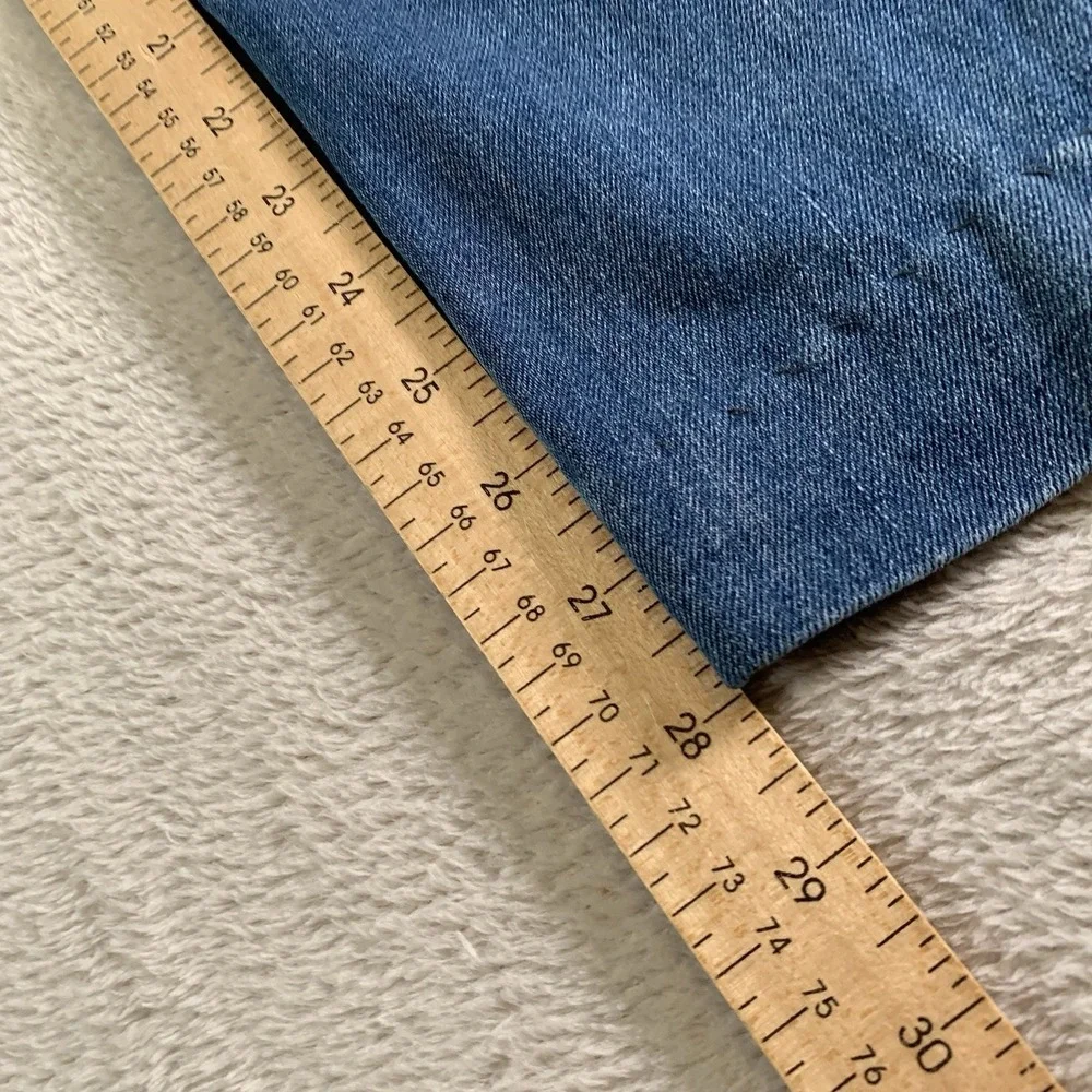 Levis‎ 511 Jeans Mens 38x32(38x28) Blue Denim Stretch Tapered Leg Mid Rise
